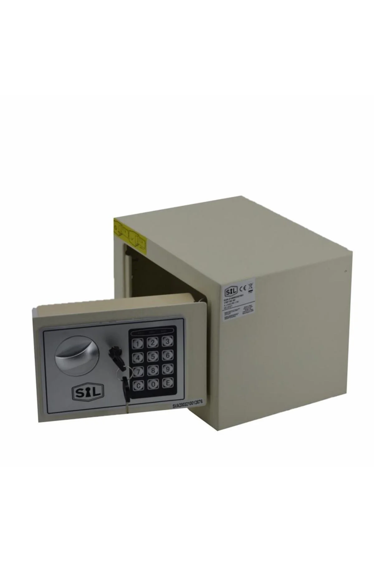 Elektronik Şifreli ve Kilitli Çelik Kutu Kasa 23x17 Krem Fiyatı, Yorumları ve Özellikleri