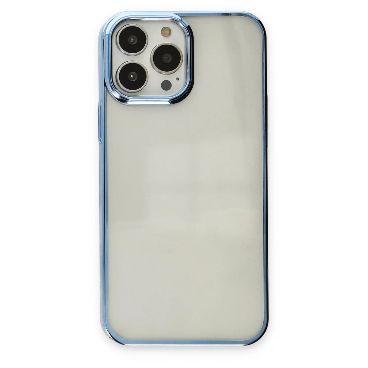 Element Silikon Kılıf - iPhone 14 Pro Sky Blue Şık ve Güçlü Koruma