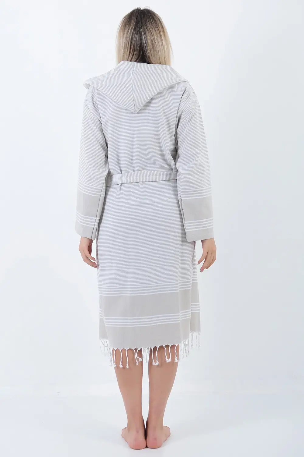 Elenora Peştemal Bornoz Bej