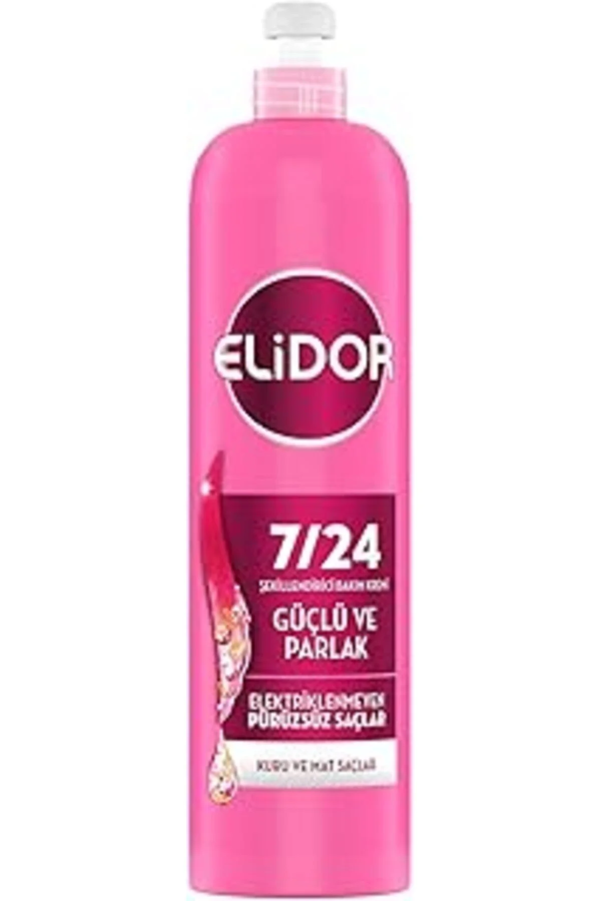 Elidor 7/24 Şekillendirici Saç Bakım Kremi Güçlü Ve Parlak Kuru V