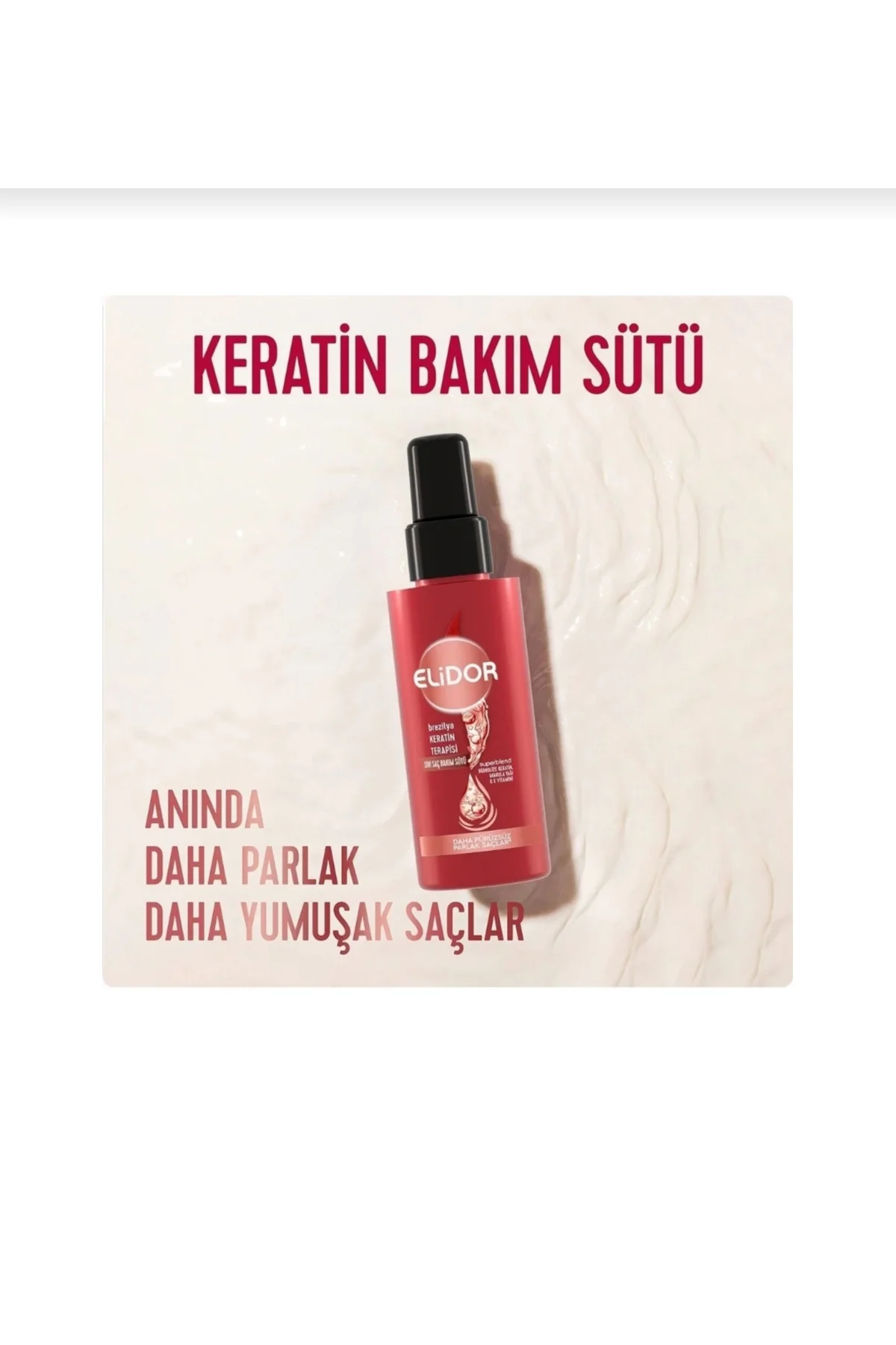 ELİDOR SIVI SAÇ BAKIM KÜRÜ 90 ML KERATİN MARULA