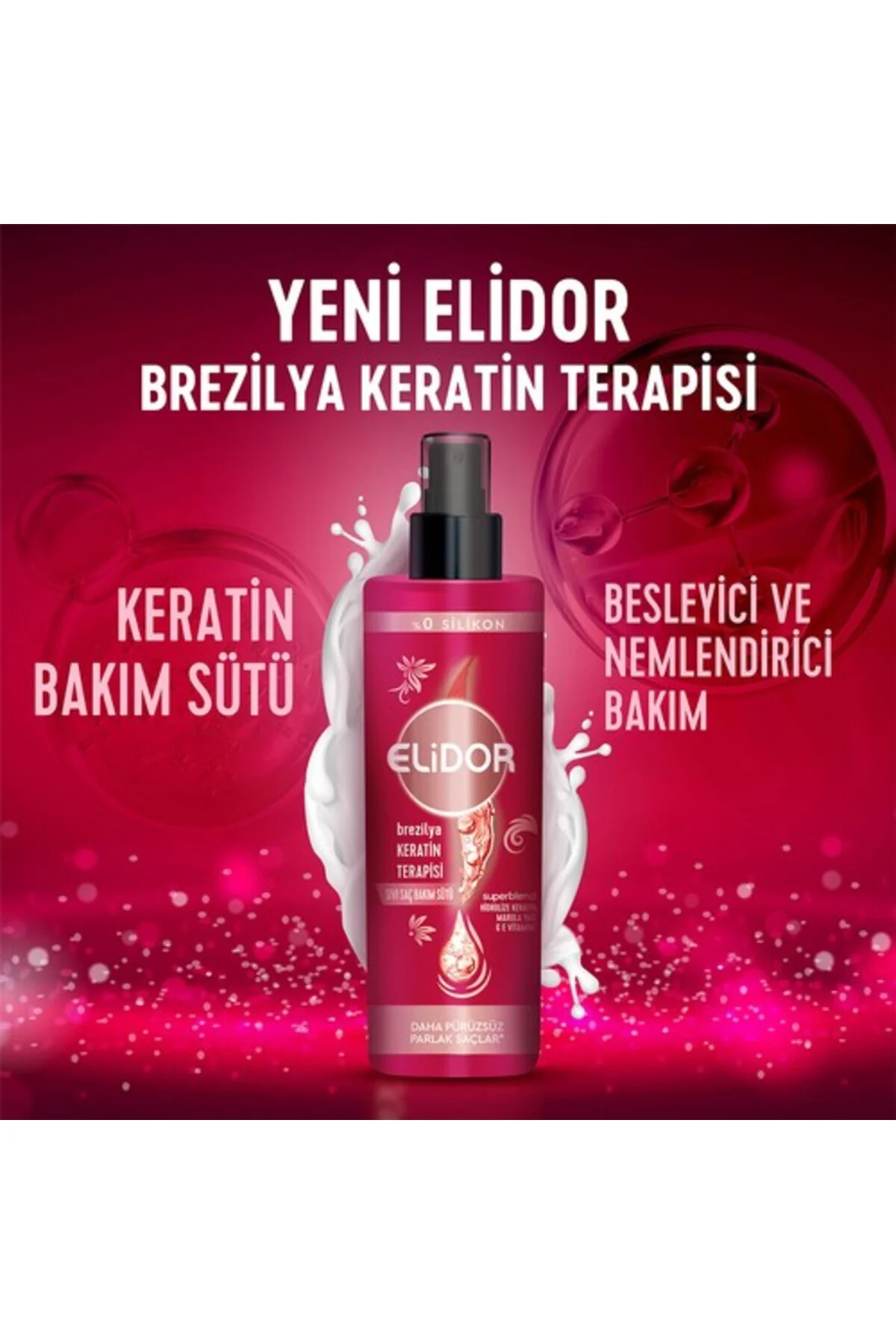 ELİDOR SIVI SAÇ BAKIM SÜTÜ 200 ML KERATİN MARULA