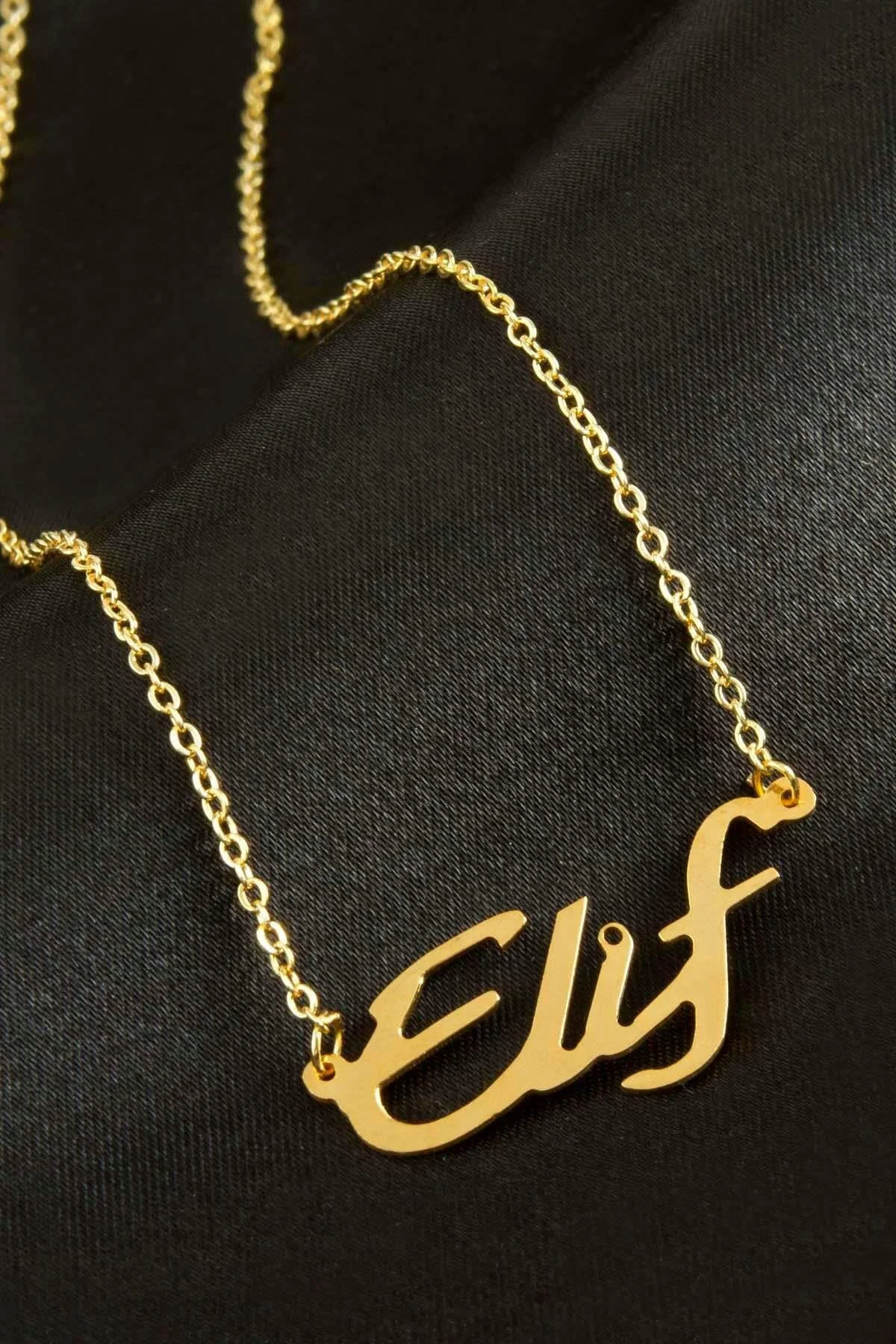 Elif isimli kolye (Kişiye Özel) Zirkon Taşlı Kolye Şık Tasarım Elif isimli kolye (Kişiye Özel) Zirkon Taşlı Kolye Şık Tasarım