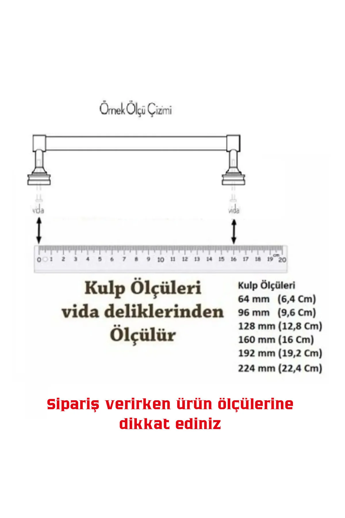 Elif Kulp ( 128 Mm ) Metal Vidalı. Dolap,şifonyer,ünite,komidin,mutfak Dolabı,vestiyer Altın Renk