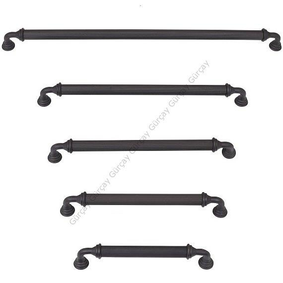 Gürçay Hırdavat Elif Kulp Siyah 224Mm (2 Adet) Gürçay Hırdavat Elif Kulp Siyah 224Mm (2 Adet)