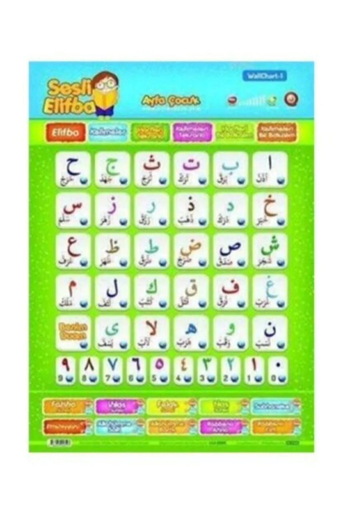 Elifba 3-7 Yaş Elif Ba Sesli Elif B Çocuklar Için Sesli Elifbe Su