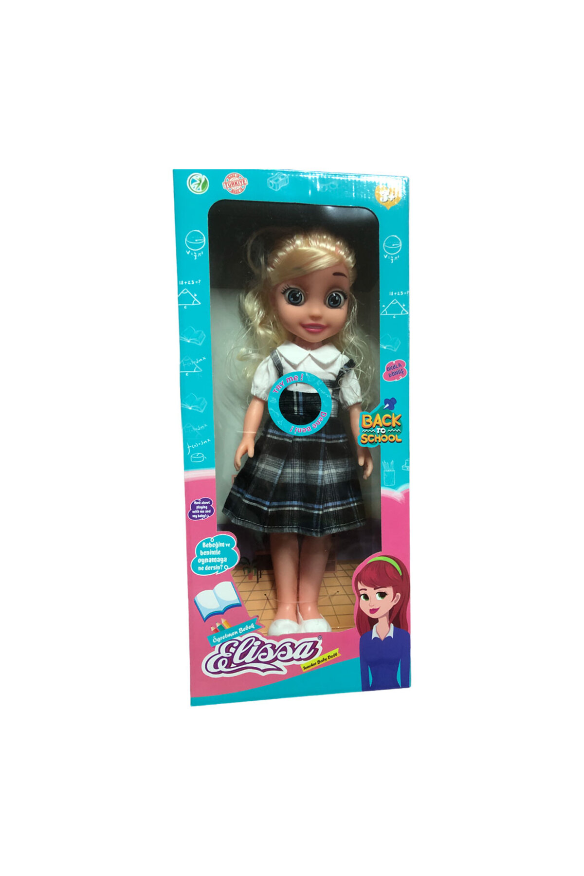 Oyuncak Store Elissa Öğretmen Bebek - Elissa Teacher Doll 42 Cm
