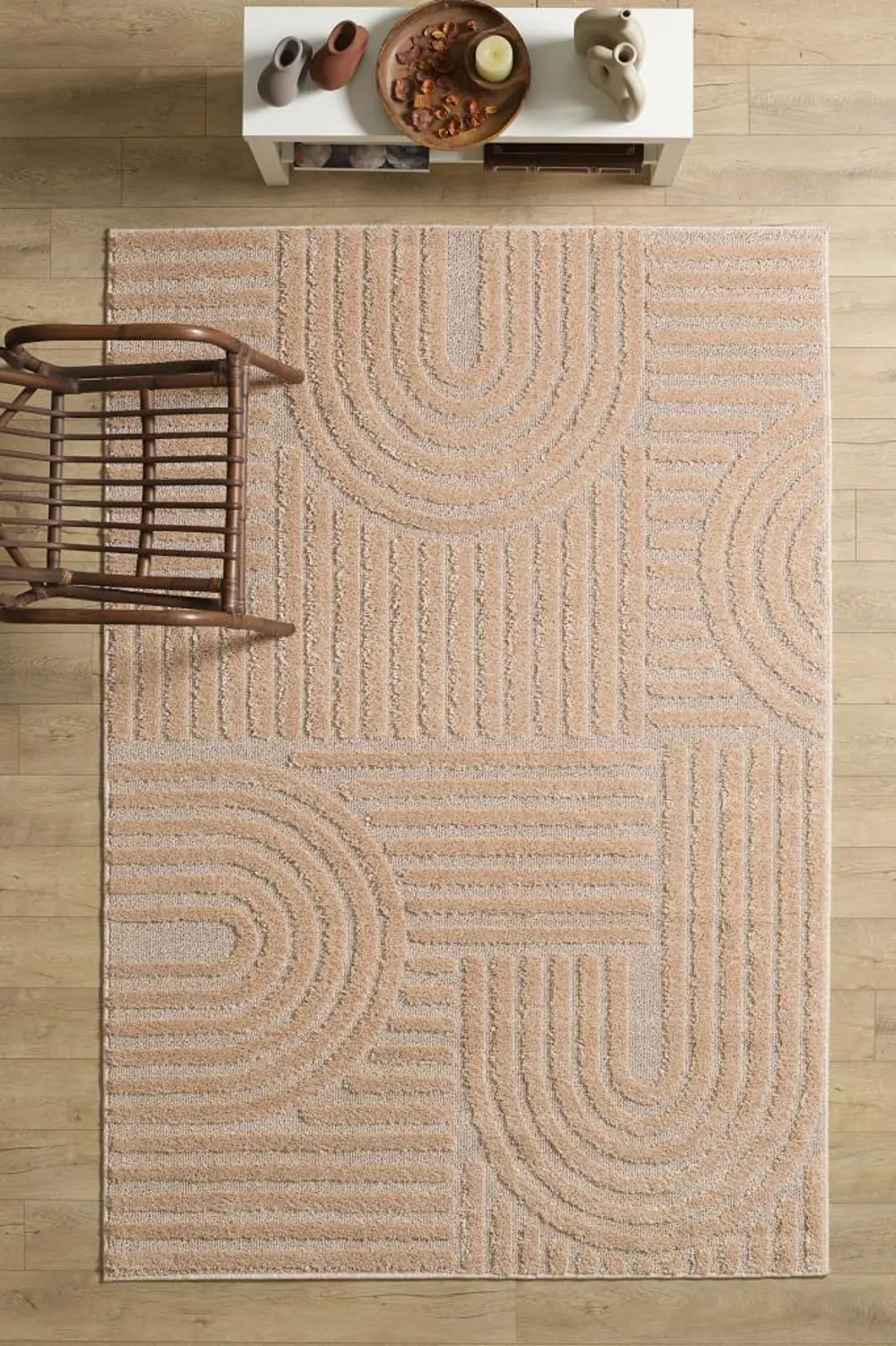 Elit Bukleli Yumuşak Peluş Post Shaggy Çocuk Odası Oturma Odası S