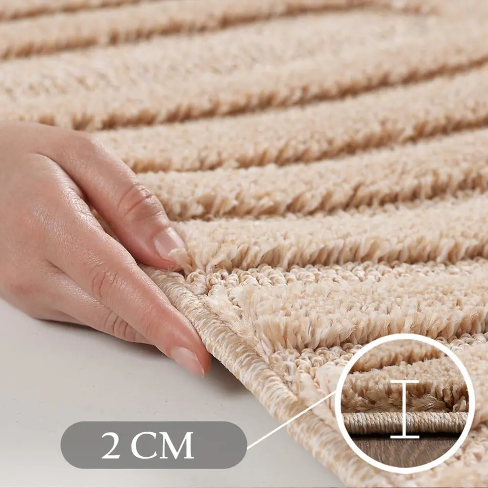 Elit Bukleli Yumuşak Peluş Post Shaggy Çocuk Odası Oturma Odası S