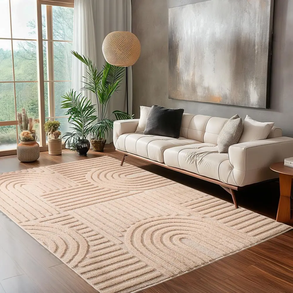 Elit Bukleli Yumuşak Peluş Post Shaggy Çocuk Odası Oturma Odası S