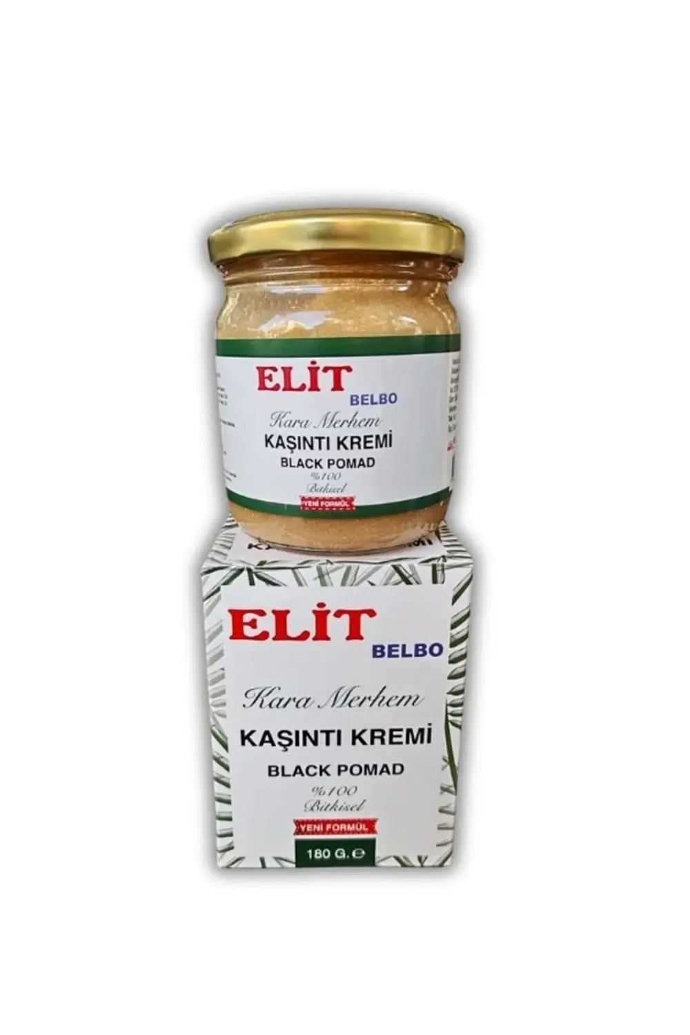 Elit Kara Merhem Kremi Kaşıntı Cilt Bakım Kremi 2 ADET