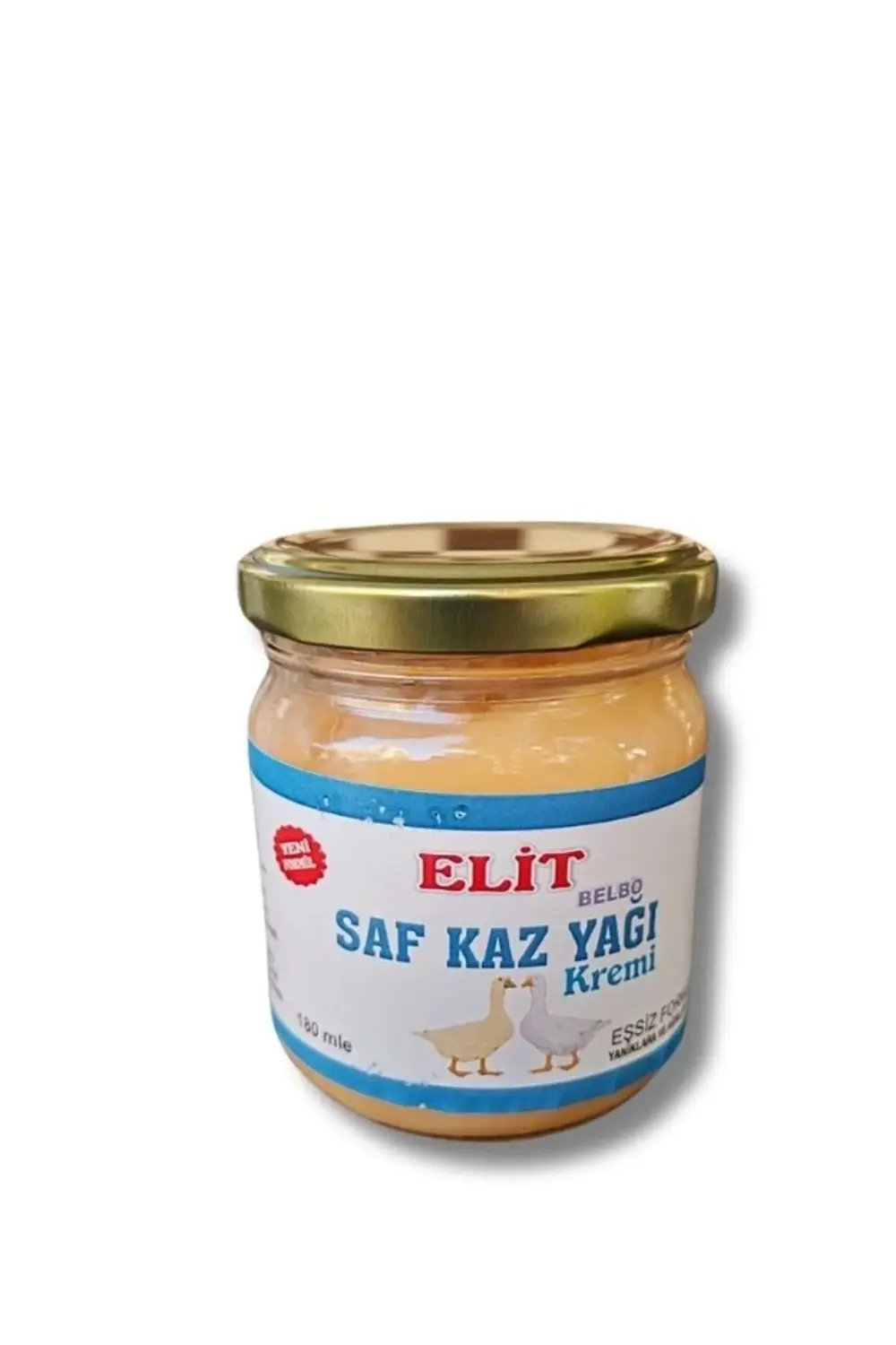 Elit Kaz Yağı Kremi Saf Kaz Cilt Bakım Kremi 120 ml