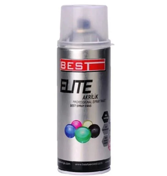 Elite 7001 Gri Akrilik Sprey Boya 400 ml
