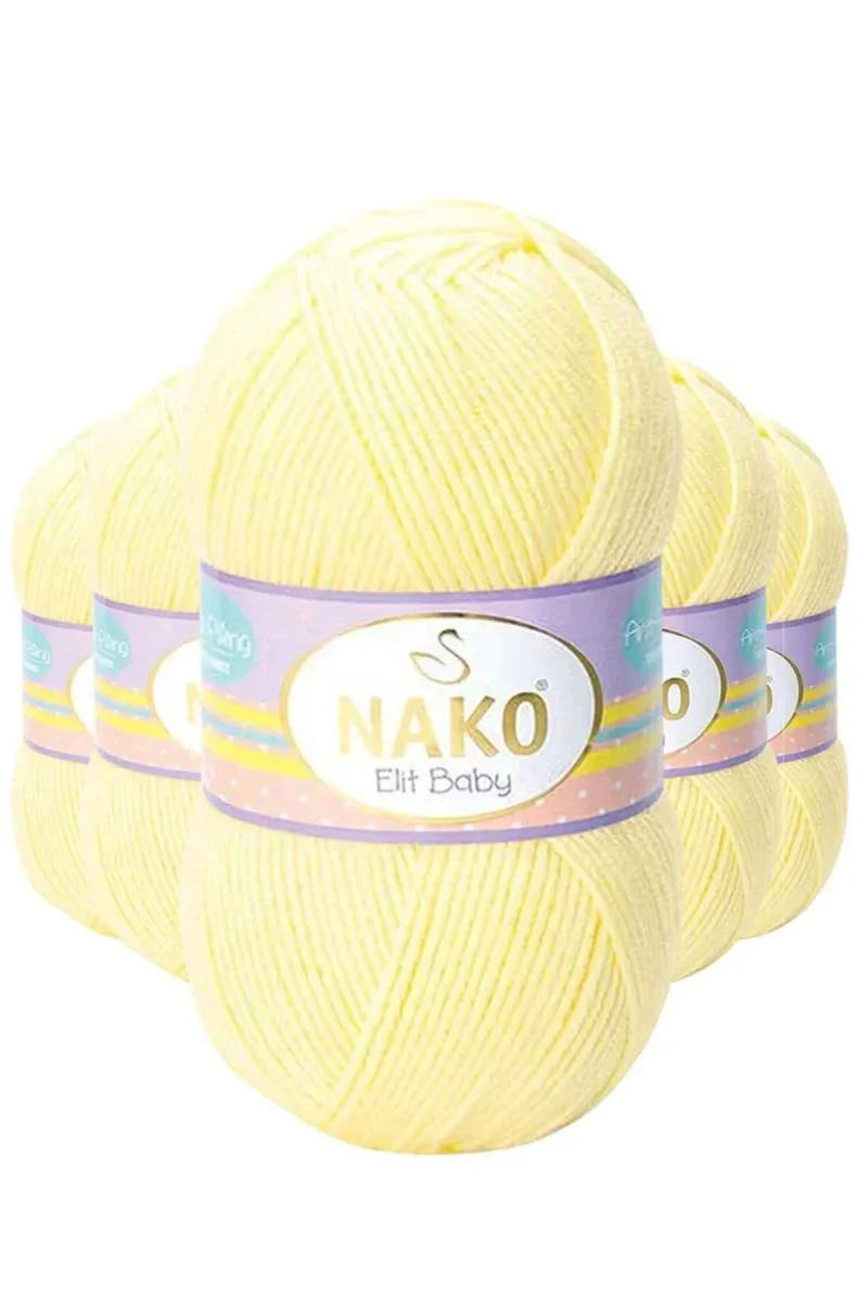 Elite Baby Tüylenmeyen Bebek Yünü 5'li Set – %100 Premium Akrilik El Örgü İpi Fiyatı, Yorumları ve Özellikleri