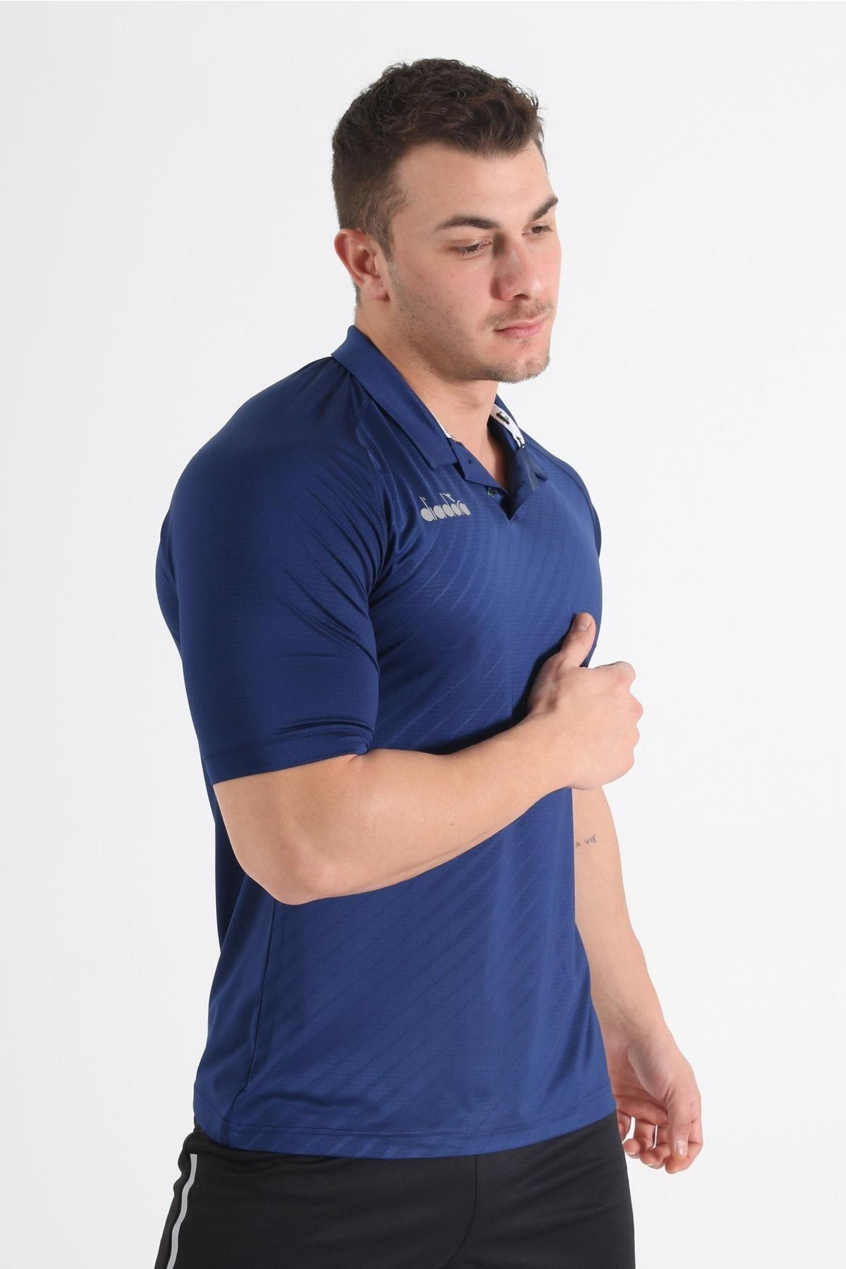 Diadora Elite Kamp T-Shirt Lacivert