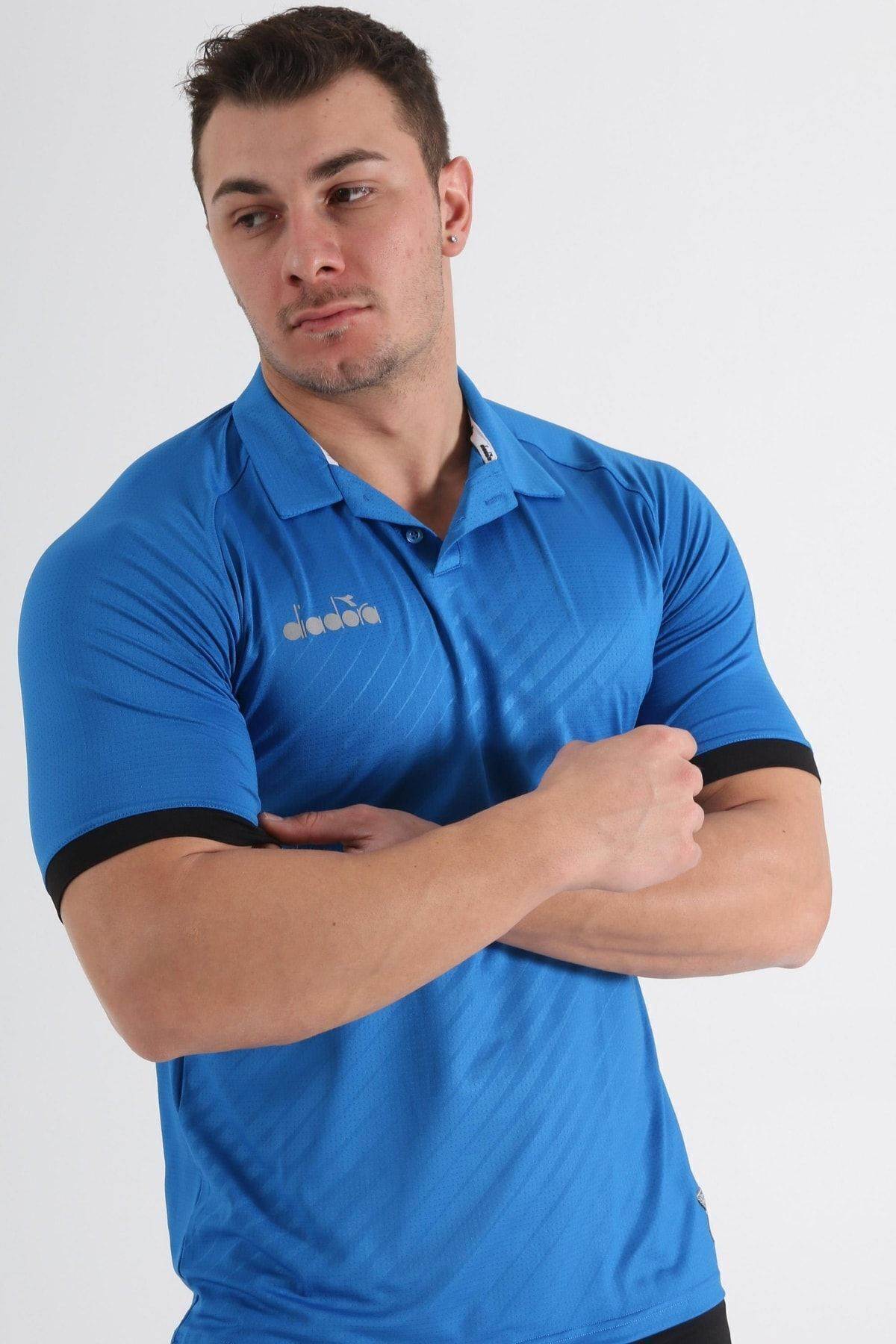 Diadora Elite Kamp T-Shirt Sax