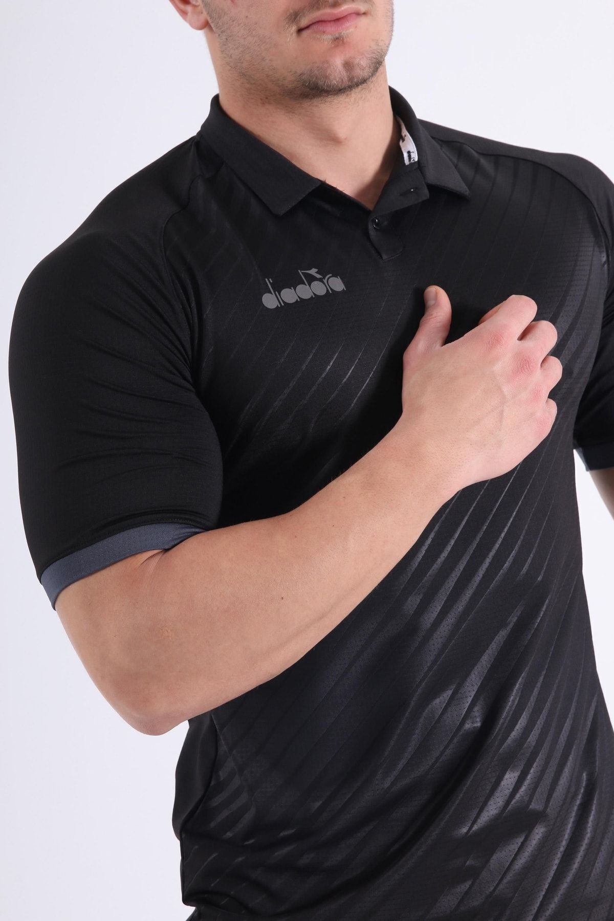 Diadora Elite Kamp T-Shirt Siyah