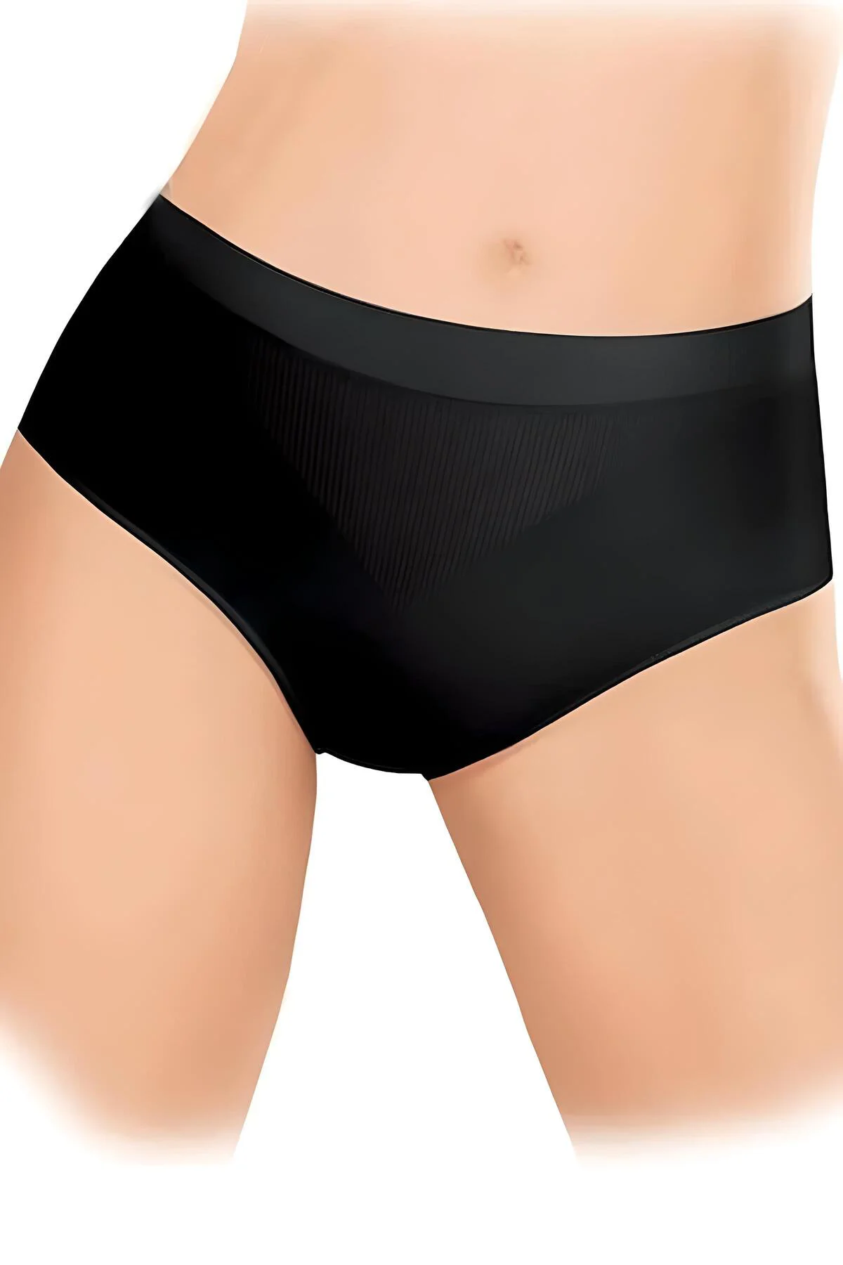 Elite Life A-04-822 Kadın Dikişsiz İz Yapmaz Cep Ağlı Slip Külot