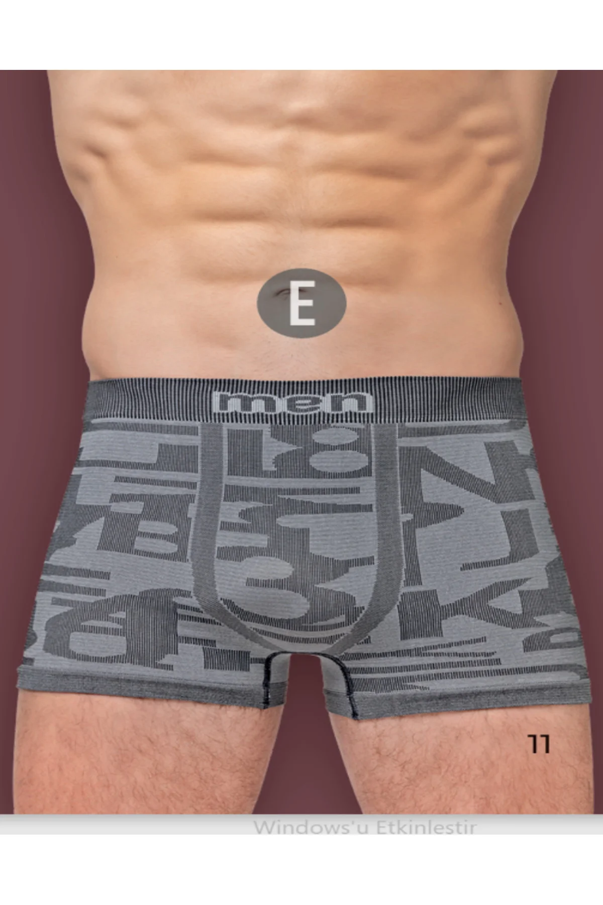 ELİTE LİFE DİKİŞSİZ KISA DESENLİ SEAMLES BOXER (3 ADET)