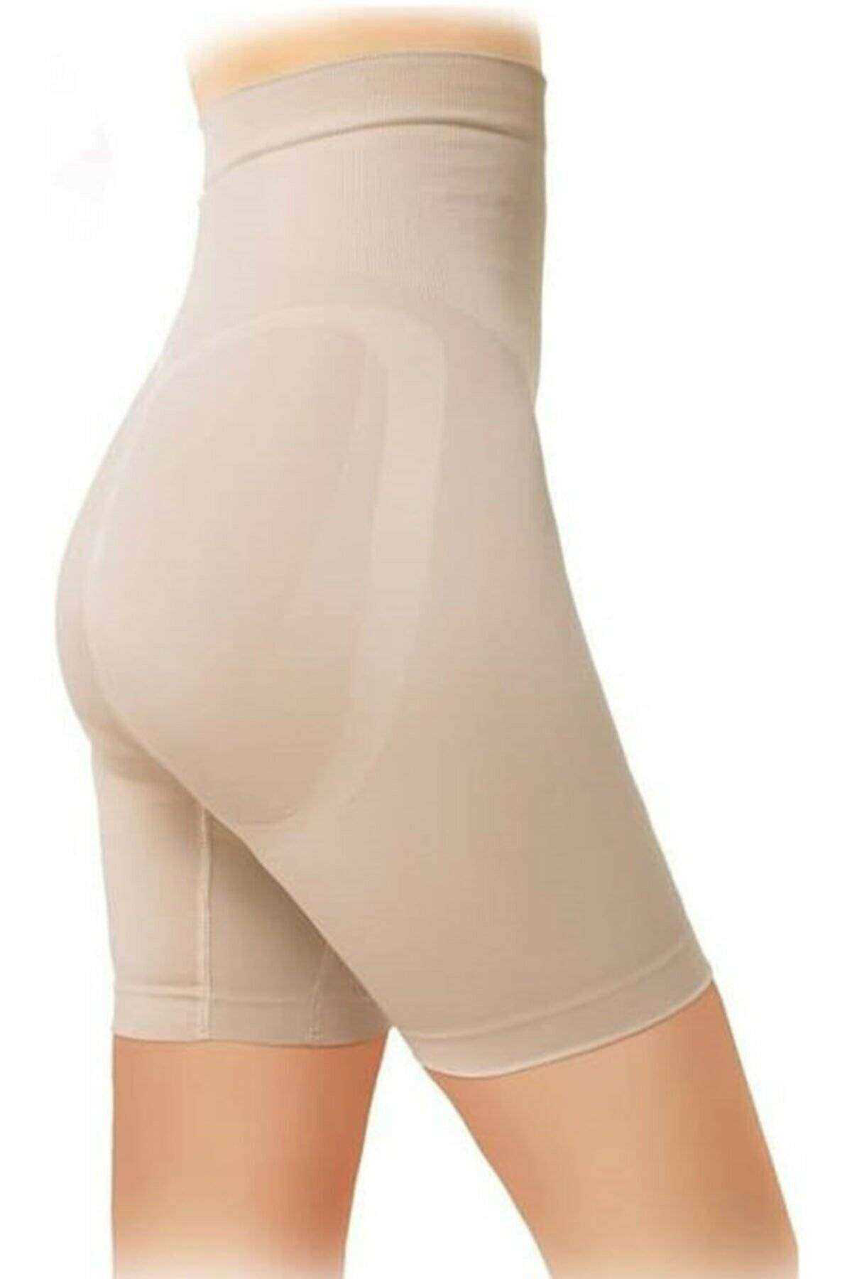 Just Cheap Store Elite Life Kadın Ten Dikişsiz Silikonlu Şekillendirici Korse 880