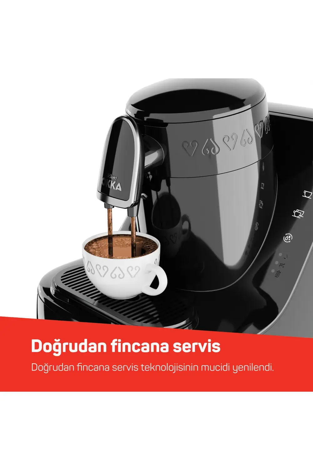 Okka Elite Türk Kahvesi Makinesi Bakır - Ok0040