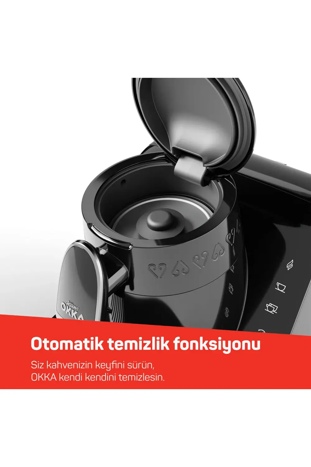 Okka Elite Türk Kahvesi Makinesi Bakır - Ok0040