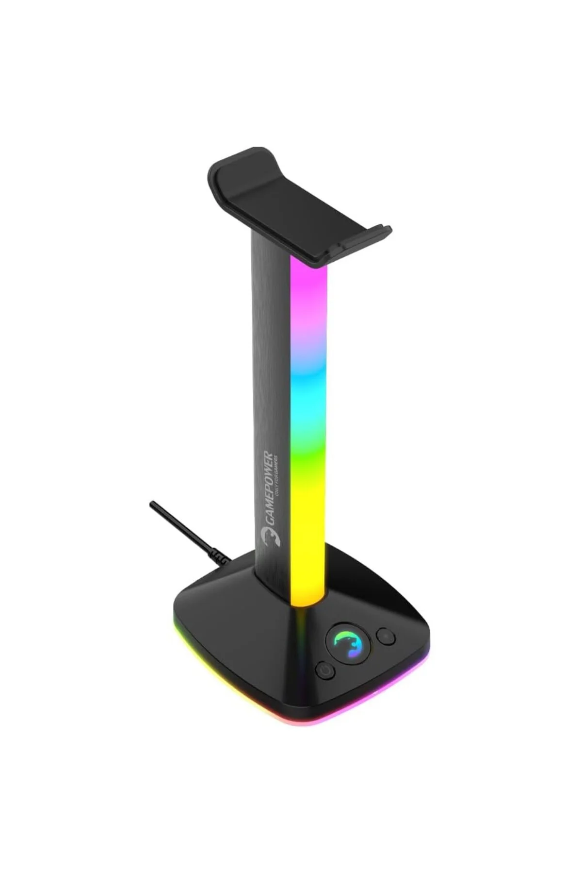 EliteRack RGB Gaming USB3.0 Oyuncu Kulaklık Standı EliteRack RGB Gaming USB3.0 Oyuncu Kulaklık Standı