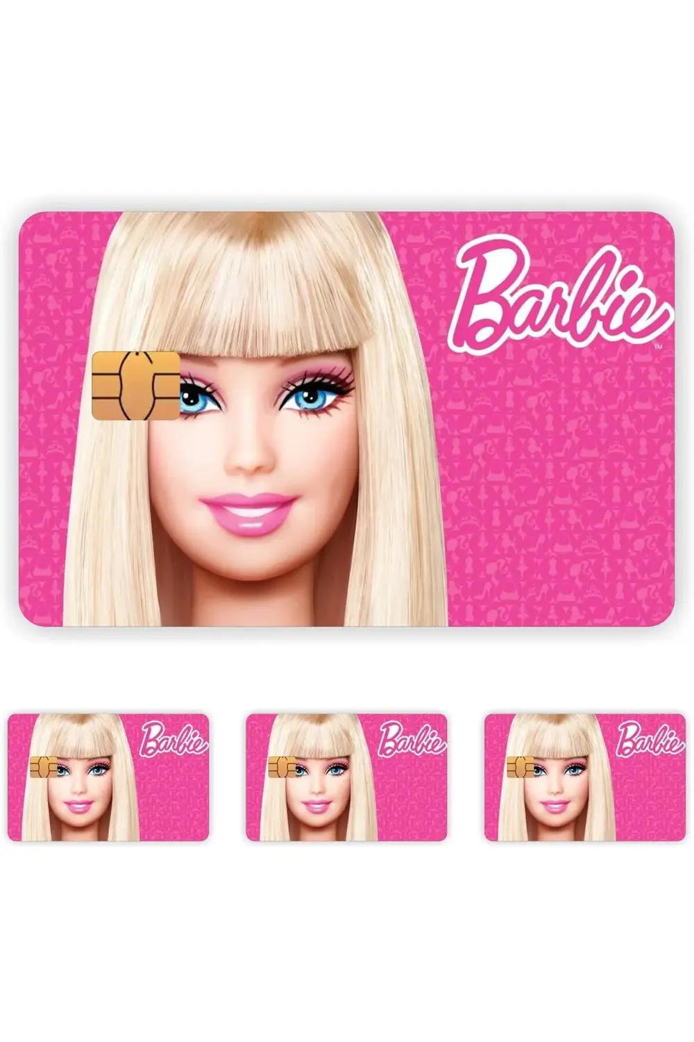 elizzashop Aksesuar 4 Adet Kart Kaplama Sticker Kart Etiketi eliz