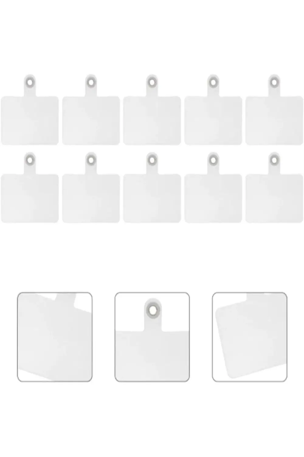 elizzashop aksesuar Şeffaf Telefon Boyun Askı Aparatı Askılı Tele