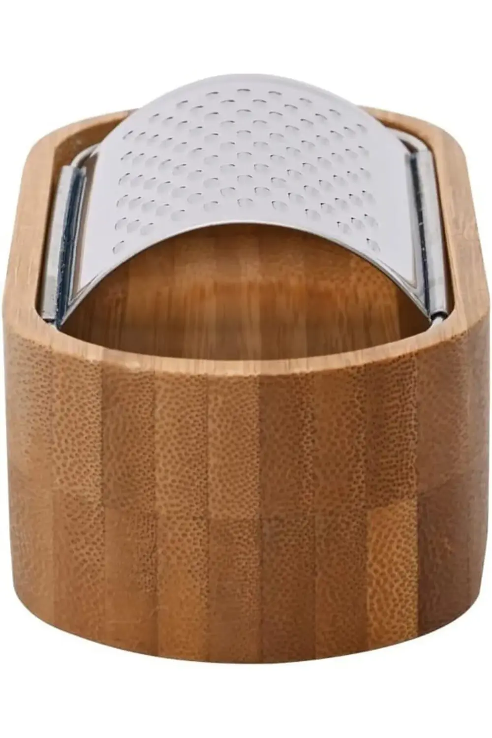 elizzashop Bambu Sarımsak, Peynir Rendesi ve Saklama Kavanozu, Pa