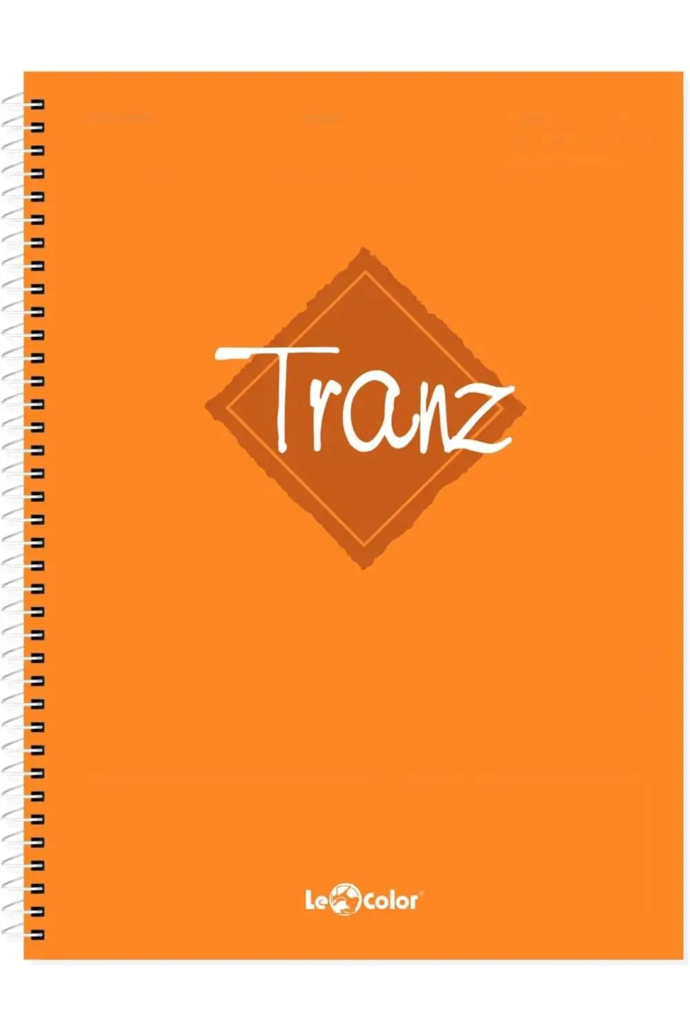 elizzashop Color A4 Defter Kareli Turuncu Tranz 200 Sayfa elizzas