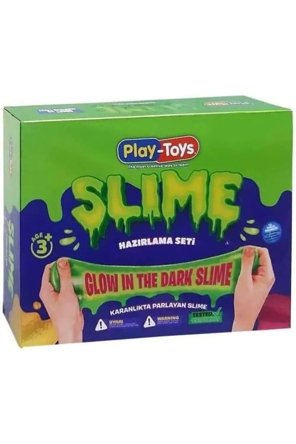 elizzashop DIY Slime Hazırlama Seti, Karanlıkta Parlayan Sihirli
