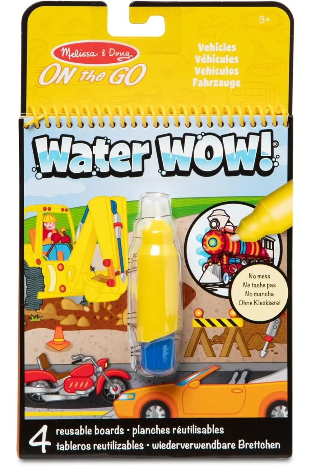 elizzashop & Doug - Water Wow Su Ile Boyama Kitabı Araçlar (15375 elizzashop & Doug - Water Wow Su Ile Boyama Kitabı Araçlar (15375