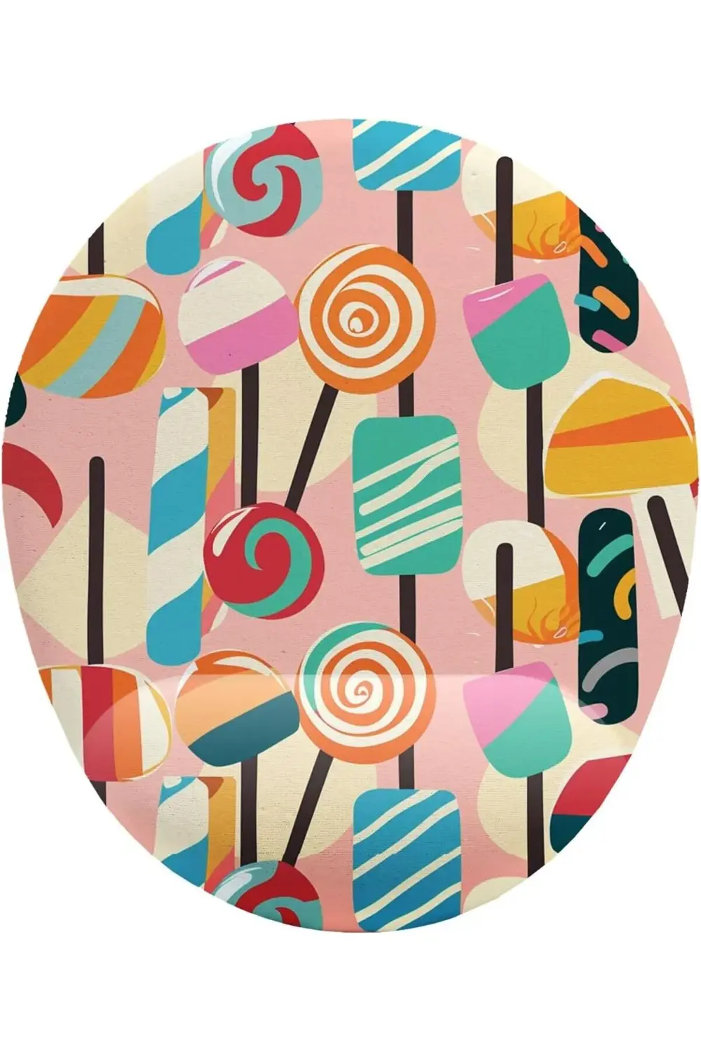 elizzashop fikirler Candy Şeker Bilek Destekli Mouse Pad elizzash