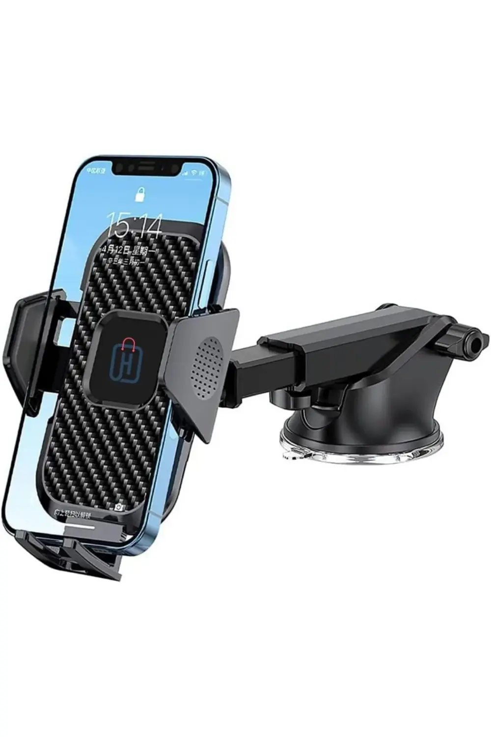 elizzashop Hb-01 Otomatik Klipsli Araba Telefon Tutucu Ayarlanabi