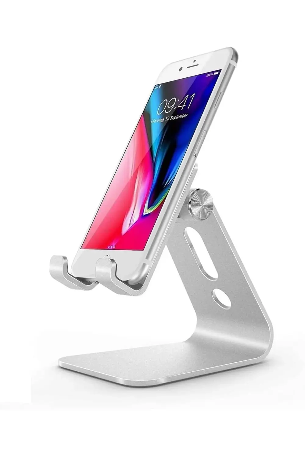 elizzashop HT-50 Alüminyum Telefon Standı Tutucu Aşağı Yukarı Har