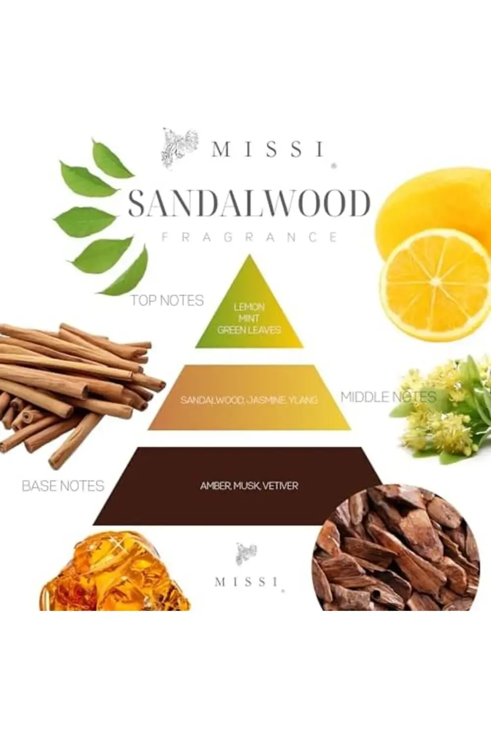 elizzashop Kapaklı Sandal Wood Kokulu Vegan Mum(140 gr) elizzasho