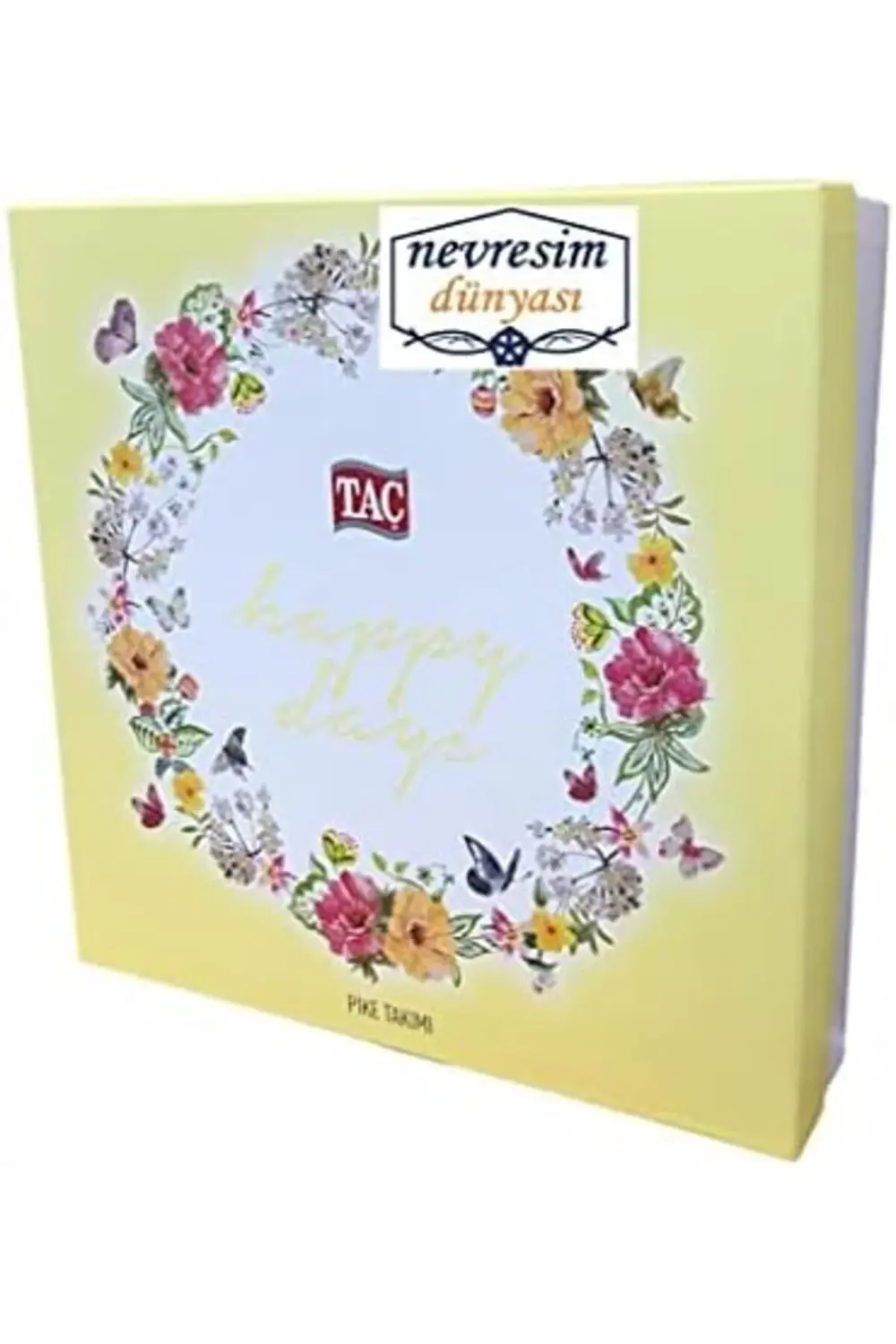 elizzashop Lewis Geometrik Desenli%100 Pamuk Pike Takımı, Mint, T