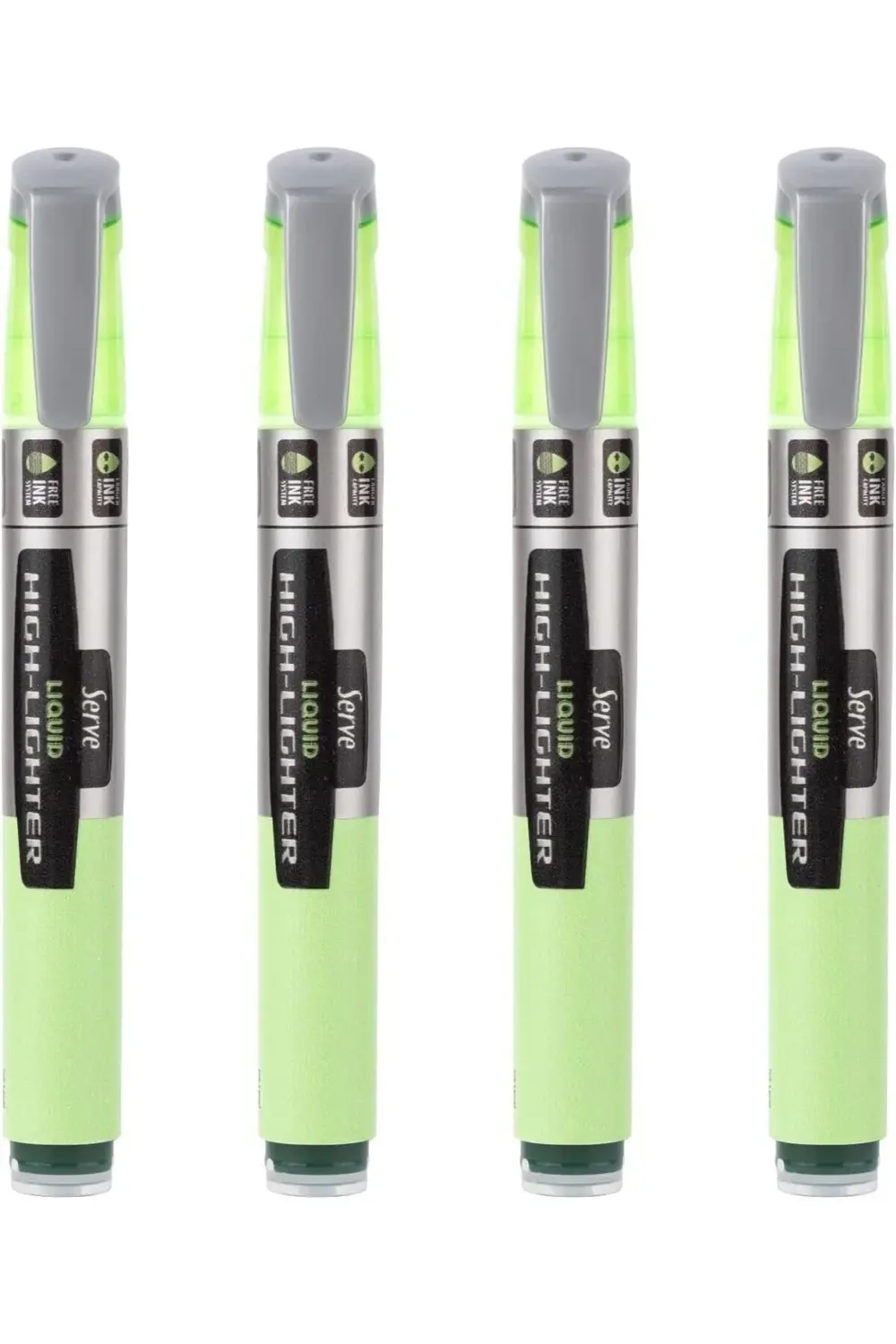 elizzashop LIKIT FOSFORLU KALEM PASTEL YESIL 4LU SET elizzashop 1