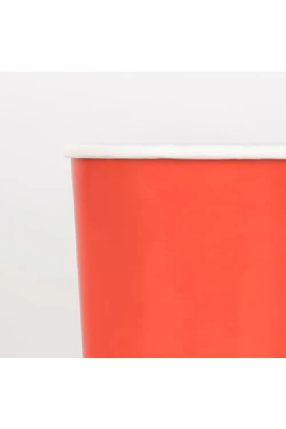 elizzashop Meri - Tomato Red Cups - Domates Kırmızısı Bardaklar (