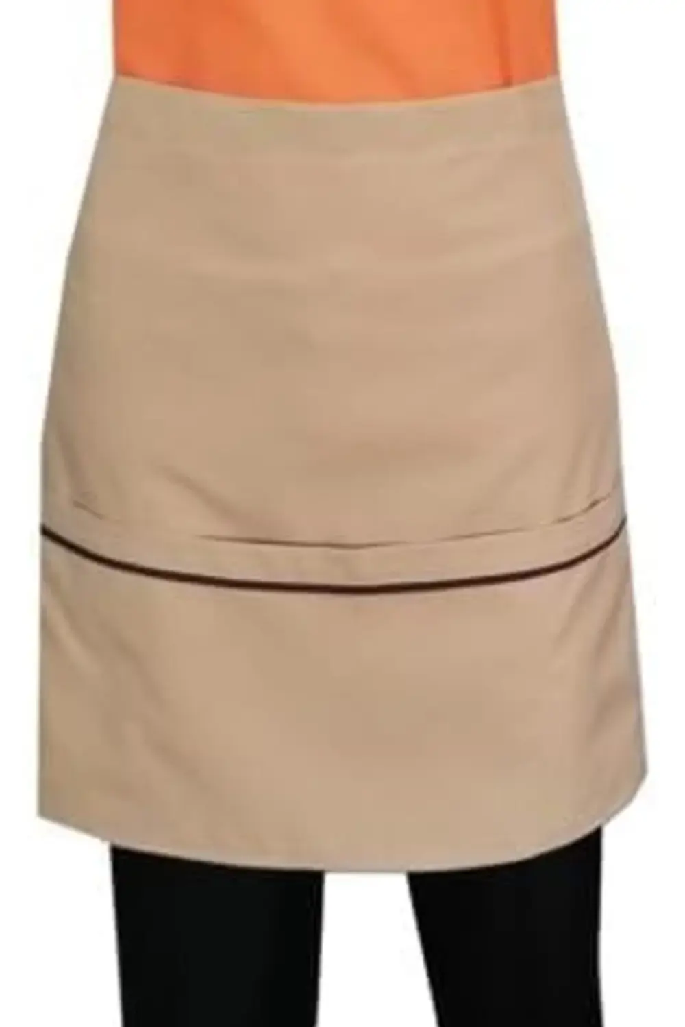 elizzashop Önlük Biyeli Kısa Belden Bej elizzashop 1174223