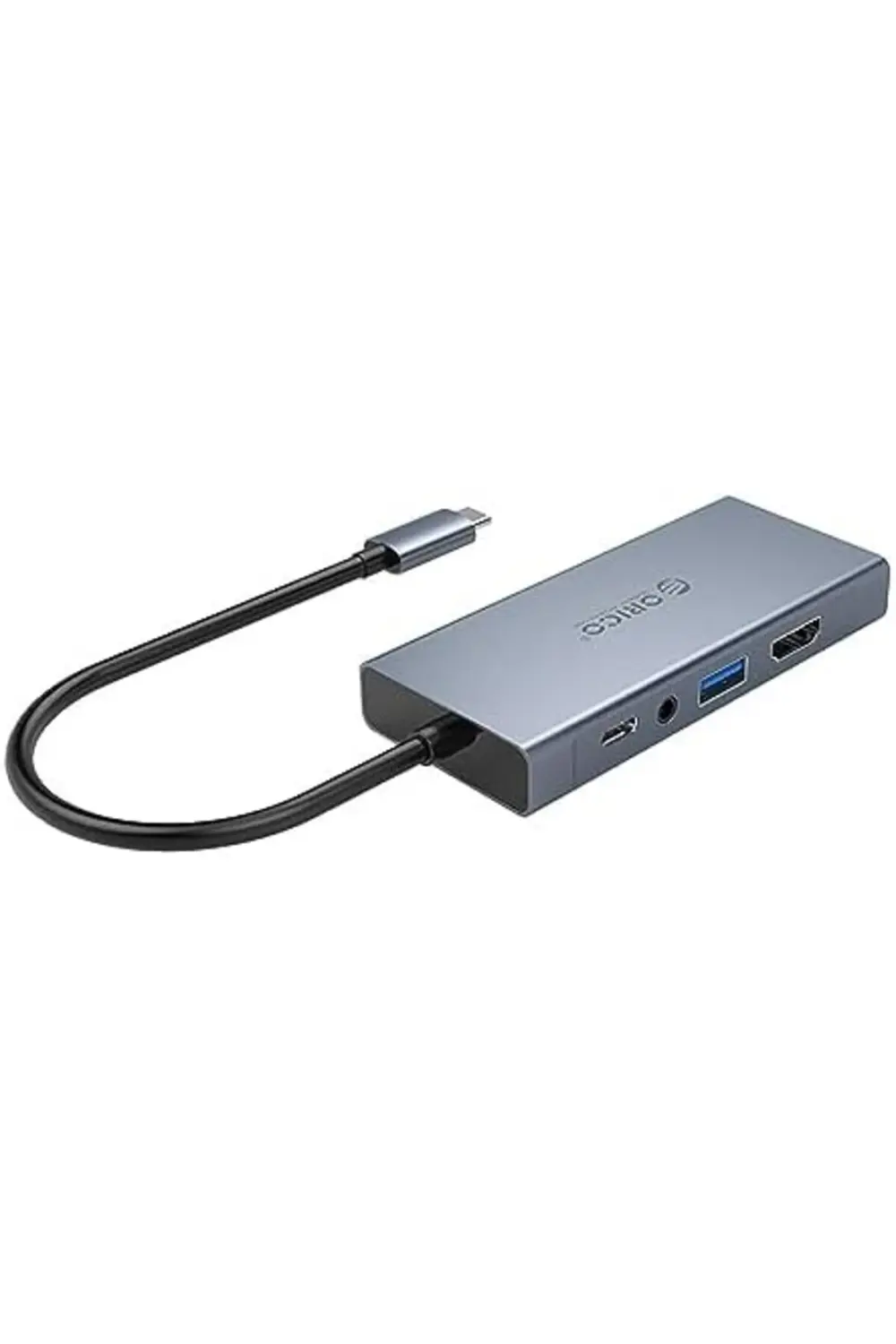 elizzashop Type-C to USB 3.0 HDMI VGA AUX PD Çoklayıcı Dönüştürüc