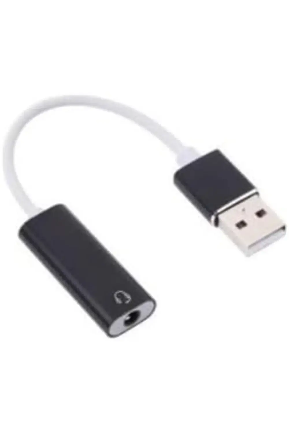 elizzashop USB den Mikrofonlu Kulaklık Çevirici (USB To 3.5 mm Ja