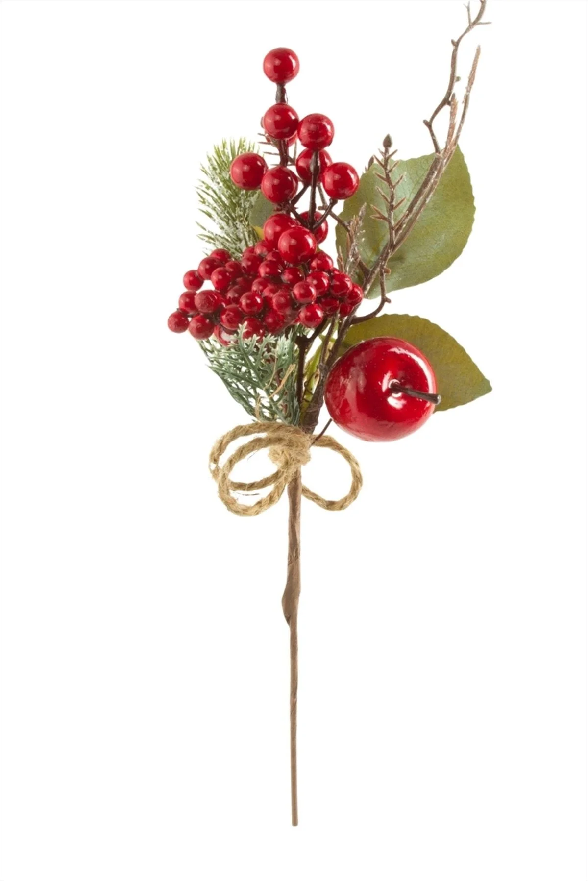 Elma Yapraklı Kokina Yılbaşı Süsü 29 cm Fiyatı, Yorumları ve Özellikleri