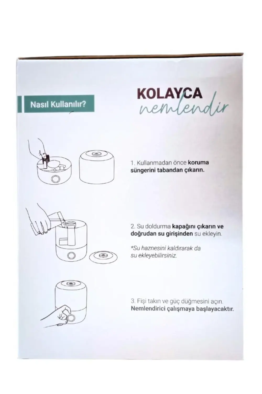 Elmaslar Lifetime Un-303 Oda Nemlendirici