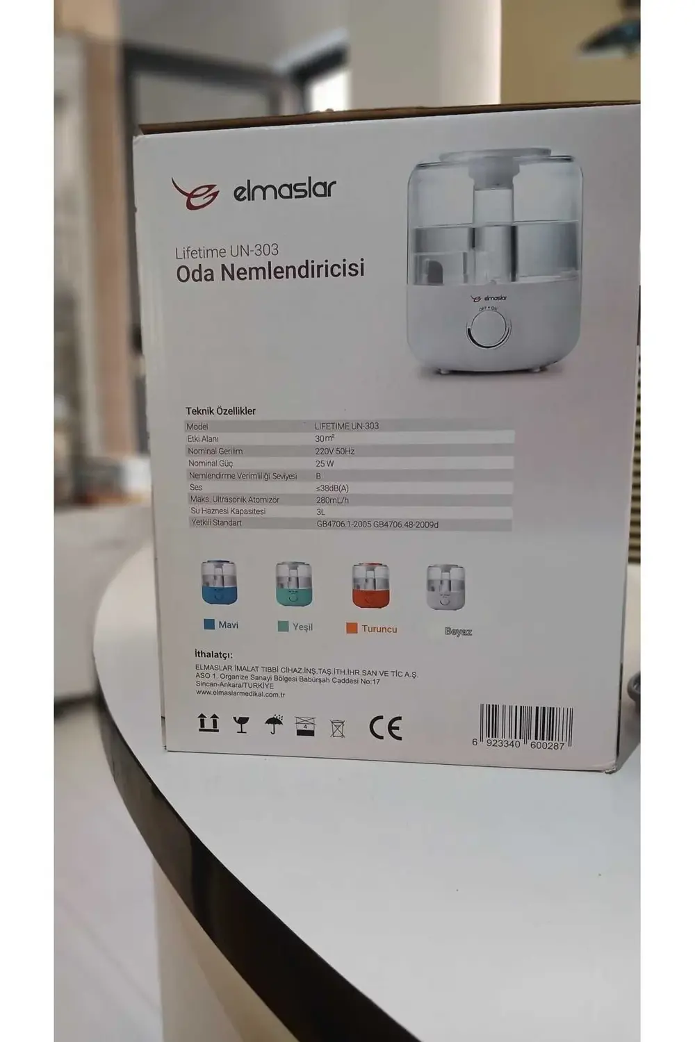 ELMASLAR ODA NEMLENDİRİCİSİ