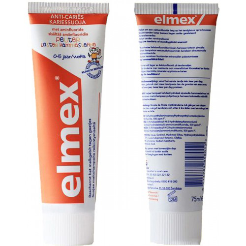 Elmex Jel Çocuk Diş Macunu 0-5 yaş 75ml