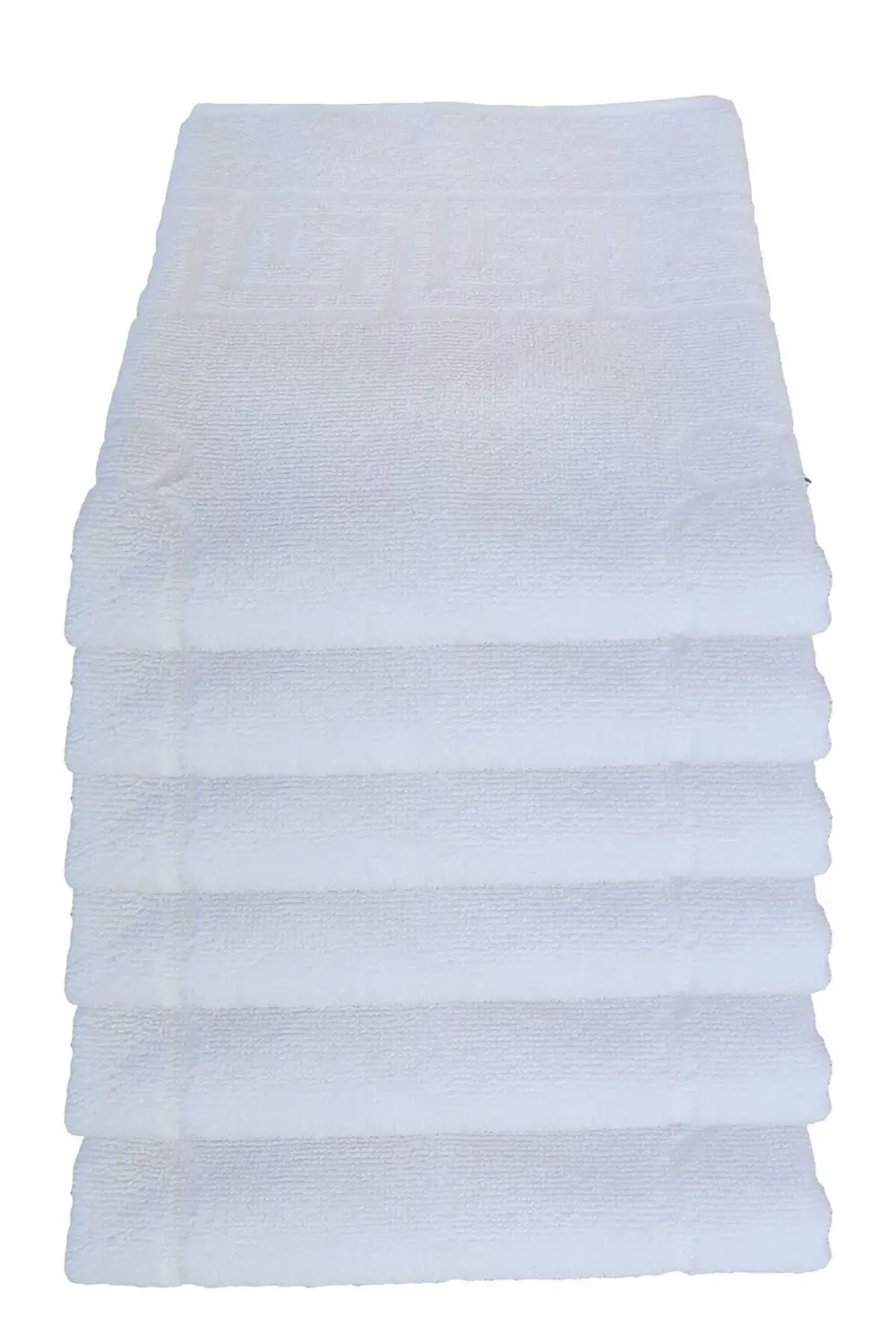 Elmira Ayak Izli Banyo Paspas Pamuklu Ayak Havlusu 6 Lı