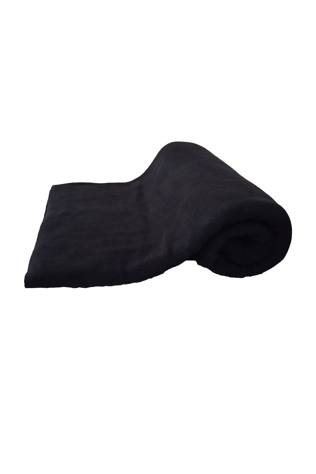 Sanatella Elmira Desensiz Tek Kişilik Polar Battaniye 120X175 Cm Siyah