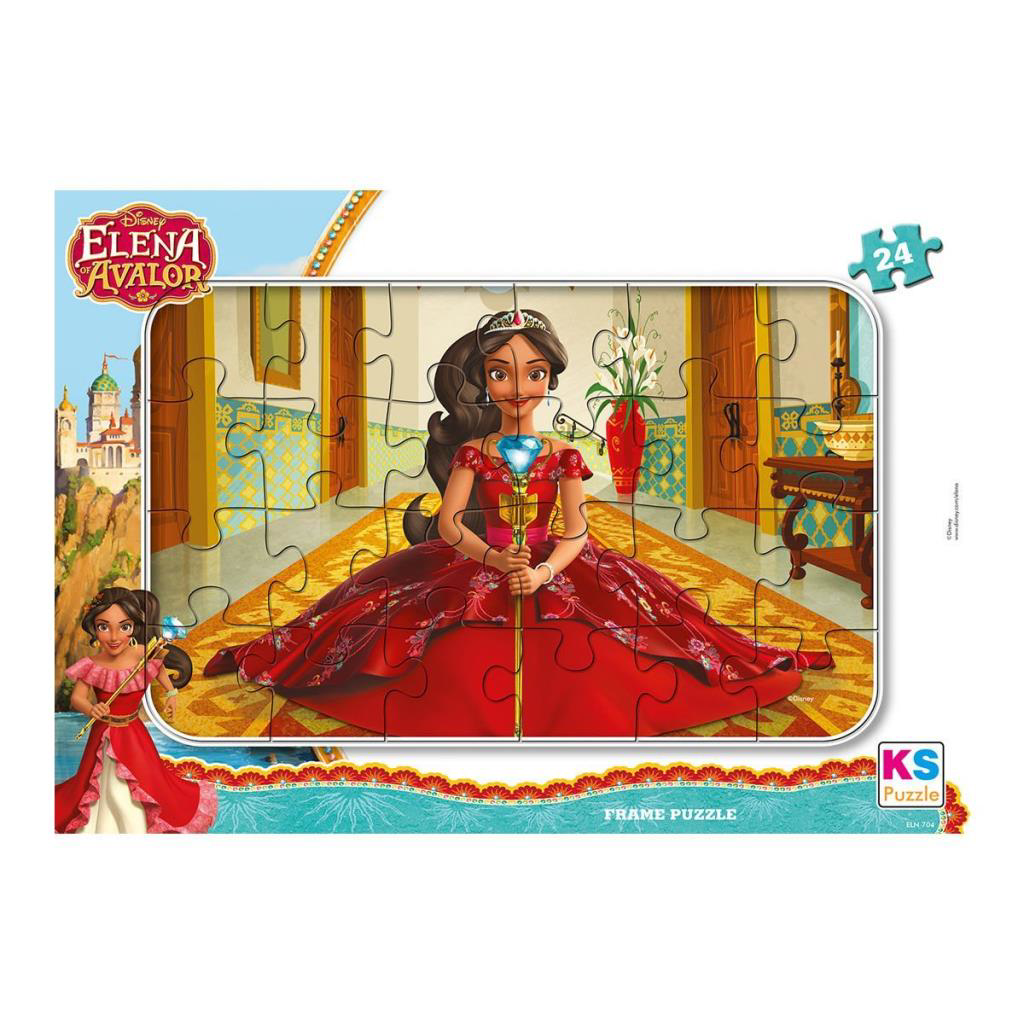 ELN 704 Elena Avalor Frame Puzzle 24 Parça ELN 704 Elena Avalor Frame Puzzle 24 Parça